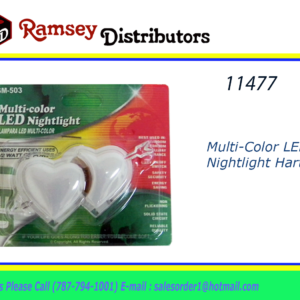 11477 - SM-503  Multi-Color LED Nightlight Harts