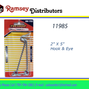 11985 - HW-7793  2 X5" Hook & eYE