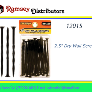 12015 - TS-HW7700  2.5" Dry Wall Screws