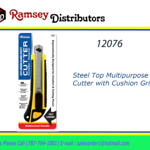 12076 - 127  Steel Top Multipurpose Cutter with Cushion Grip