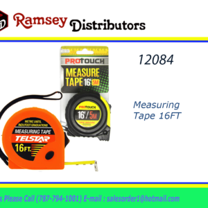 12084 - CH86126  5 MTR. MEASURING TAPE - 16FT
