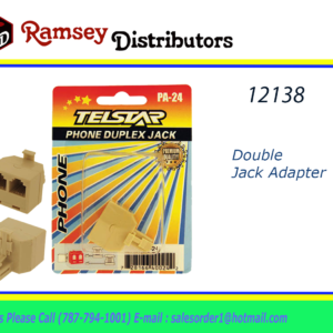 12138 - TS-102      Double Jack Adapter
