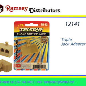 12141 - TS-103  Triple Jack Adapter