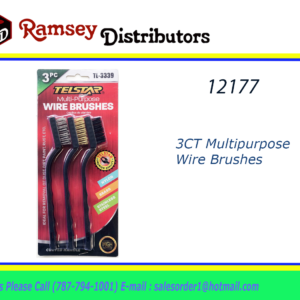 12177 - TL-3339       3pc. Multipurpose Wire Brushes