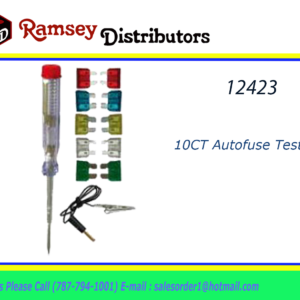 12423 - TS-EC305  10PC Autofuse +Tester