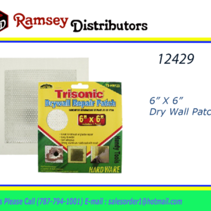 12429 - TS-HW123  6" X 6" DRY WALL PATCH