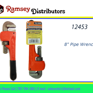 12453 - TL-3400        8" Pipe Wrench