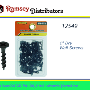 12549 - TS-HW-40076 1" Dry Wall Screws