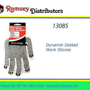 13085 - D-11806        Dynamik Dotted Work Gloves