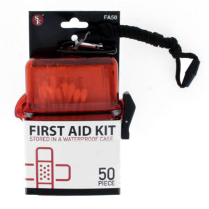 14050 - FA50  50Pc First Aid Kit Stored in a Waterproof Case