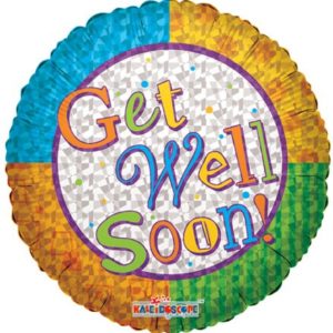 50081 - 17949  Balloons Get Well Soon 18"