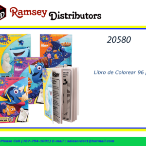 20580 - Libro de Colorear DORY