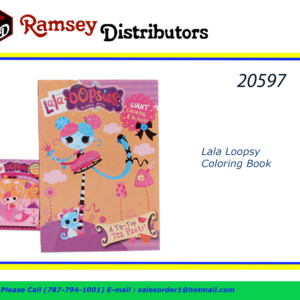 20597 - Lala Loopsy Coloring Book