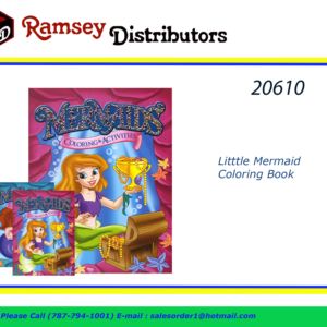 20610 - Litttle Mermaid Coloring Book