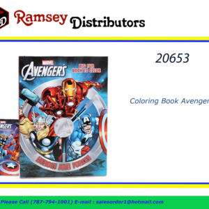 20653 - 05977   Coloring Book Avengers