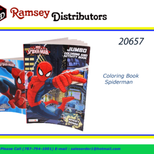 20657 - Coloring Book Spiderman