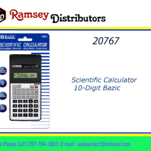 20767 - 3003  Scientific Calculator 10-Digit Bazic