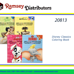 20813 - Disney Classics Coloring Book