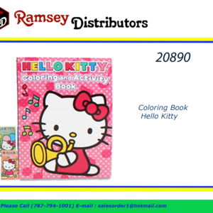 20890 - Coloring Book Hello Kitty