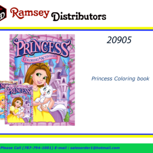 20905 - 2115-2  Princess Coloring book