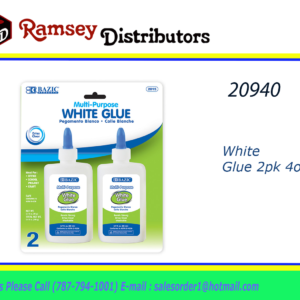 20940 - 2015  White Glue 2pk 4oz