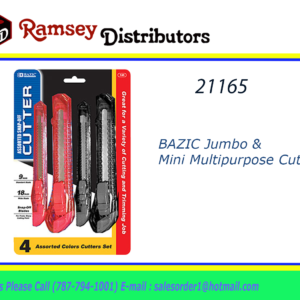 21165 - 145   BAZIC Jumbo & Mini Multipurpose Cutter