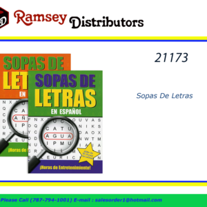 21173 - 10907   Sopas De Letras 80PGS