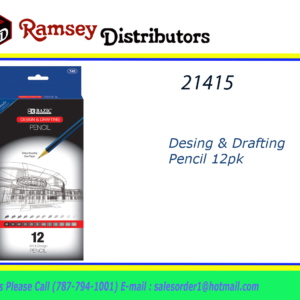 21415 - 745 Desing & Drafting Pencil 12pk