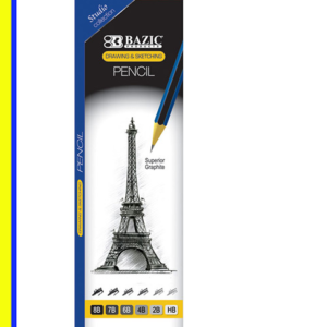 21480 - 744 Drawing & Sketching Pencil 6pk