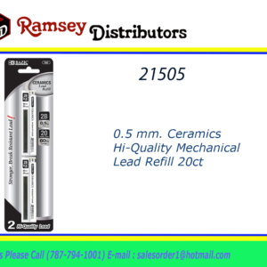 21505 - 797  20 ct. 0.5 mm. Ceramics Hi-Quality Mechanical Lead