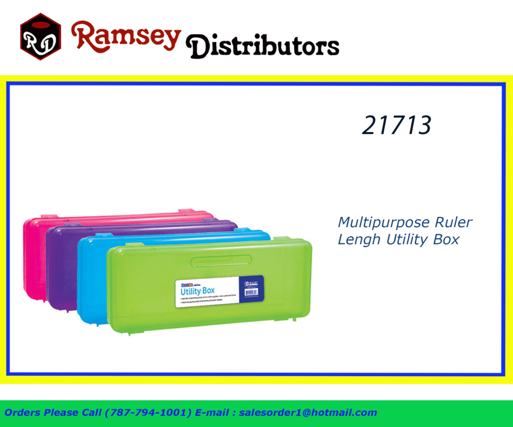 Protector Ruler Box 21713 – 850 Multipurpose Ruler Lengh Utility Box – Ramsey Distributors