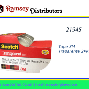 21945 - Tape Traparente 3M 2pk