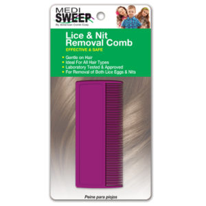 56477 - 90370  Deluxe Plastic Colored Lice Comb