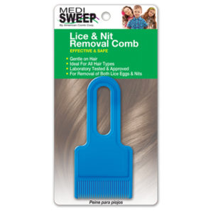 56480 - 90385  Deluxe Long Handle Lice Comb