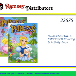 22675 - 12290  Princess Coloring Book