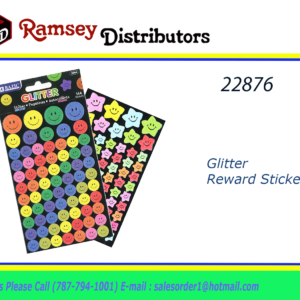22876 - 3864    BAZIC Glitter Reward Sticker