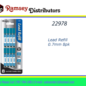 22978 - 781    BAZIC 20 Ct. 0.7mm Mechanical Pencil Leads