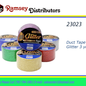 23023 - 960    Masking Tape BAZIC 1.88" X 3 Yards Glitter Tape