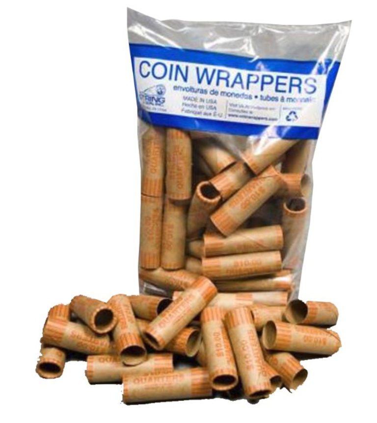 45902 COINS WRAPPERS QUATERS Ramsey Distributors