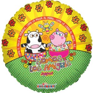 50853 - 27129  Balloons Somos Los Amigos  18"