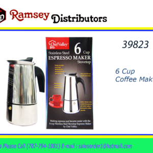39823 - CH26773  Espresso Maker 6 cup