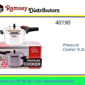 40190 - CH11169  Aluminum Pressure Cooker 9 LTR