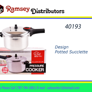40193 - CH11168  Aluminum Pressure Cooker 7 LTR