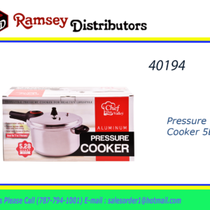 40194 - CH11167  Aluminum Pressure Cooker 5 LTR