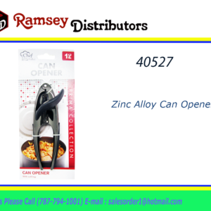 40527 - CH86109  ZINC ALLOY CAN OPENER