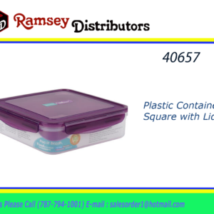 40657 - 26490  RECIPIENTE 1500ml TAPA MORADA