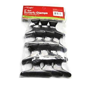 41293 - BU3BLA   3" Butterfly Clamps Black