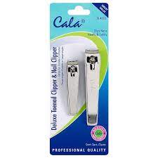 57015 - 70421B  Cala Deluxe Toenail Clipper & Nail Clipper