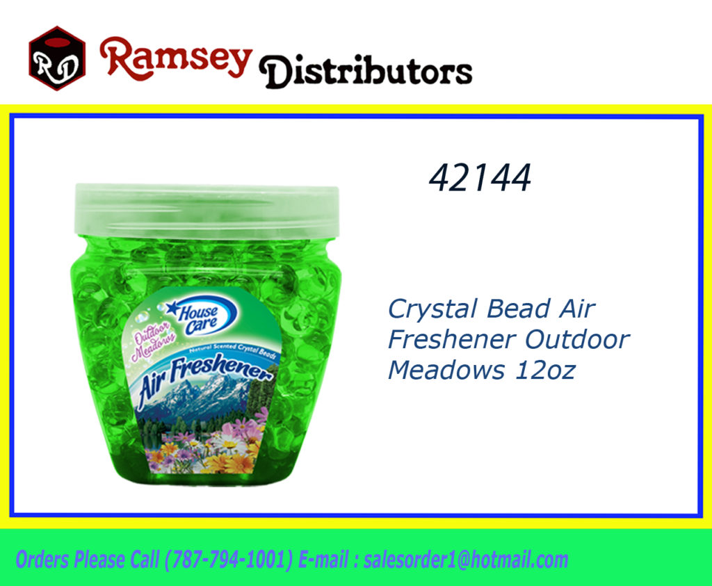 42144 Crystal Bead Air Freshener Outdoor Meadows 12oz Ramsey