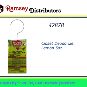 42878 - CB-00780 Closet Deodorizer Lemon 5oz
